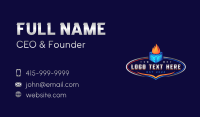 Hot Cold Temperature Business Card Preview
