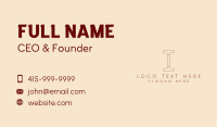 Pillar Law School Academy Business Card Image Preview