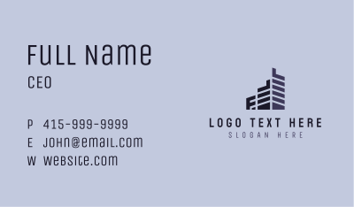 Property Building Realtor Business Card Image Preview