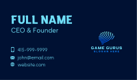 Digital Brain Network Business Card Image Preview