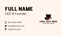 Magician Top Hat Business Card Design