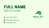 Wild Chameleon Branch Business Card Image Preview