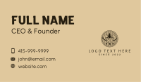 Forest Axe Lumberjack Business Card Image Preview