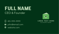 Money Wallet Lock Business Card Image Preview