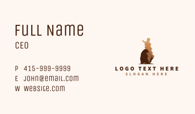 Finland Bear Animal Business Card Image Preview