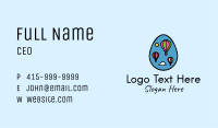 Hot Air Balloon Egg Business Card Image Preview