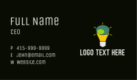 Lightbulb Idea Messaging  Business Card Image Preview
