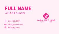 Fashion Boutique Letter Y Business Card Image Preview