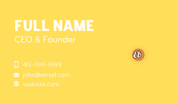 Summer Design Wordmark Business Card Image Preview