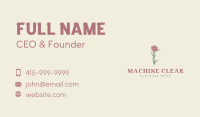 Beautiful Garden Flower Business Card Image Preview