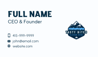 Mountain Lake Forest Business Card Image Preview