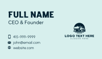 Tanker Truck Dispatch Business Card Image Preview