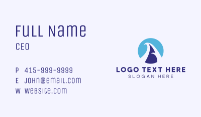 Company Corporate Letter A Business Card Image Preview