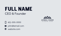 Real Estate Arc Roofing Business Card Image Preview
