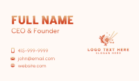 Fish Sushi Cuisine Business Card Preview