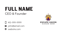 Kiddie Bounce Castle Business Card Image Preview