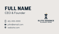 Turret Castle House Business Card Image Preview