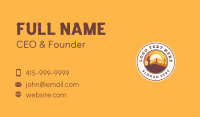 West Desert Landscape Business Card Design