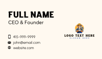 Dog Hammer Tradesman Business Card Design