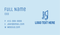 Music Note Building  Business Card Image Preview