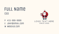 Santa Claus Gift Business Card Image Preview