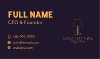 Fancy Lampshade  Business Card Image Preview