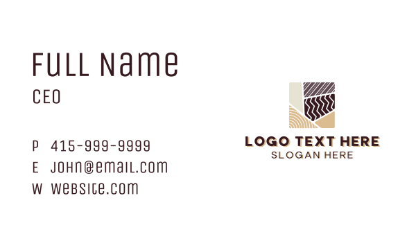 Home Flooring Tile Business Card Design Image Preview