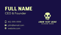 Skull Tattoo Artist Business Card Design