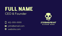 Skull Tattoo Artist Business Card Image Preview