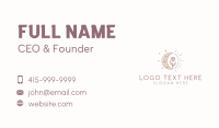 Floral Moon Florist Business Card Image Preview