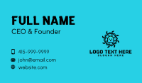 Squid Network Electronics Business Card Design
