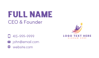 Leader Career Organization Business Card Preview