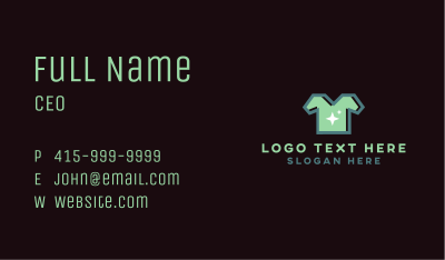 Tshirt Fashion Boutique Business Card Image Preview