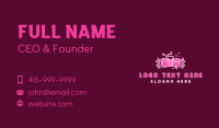 Handmade Knitting Yarn Business Card Design