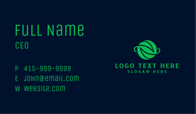 Global Sustainable Company  Business Card Image Preview