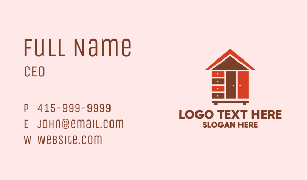 Furniture Housing Property Business Card Design Image Preview