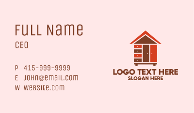 Furniture Housing Property Business Card