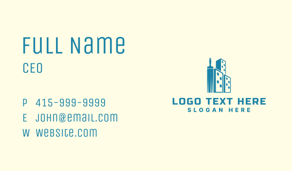 Building Paint Maintenance Business Card Design Image Preview