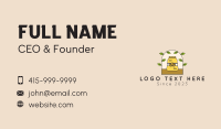 Organic Coffee Beans  Business Card Image Preview