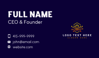 Circuit Padlock Technology Business Card Design