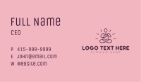 Spiritual Healing Yoga Business Card Image Preview