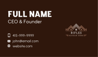 Property Roofing Builder Business Card Image Preview