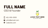 Lemon Fruit Shake Business Card Preview