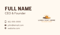 Sun Hat Boutique Business Card Image Preview