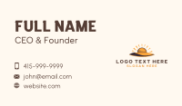 Sun Hat Boutique Business Card Image Preview