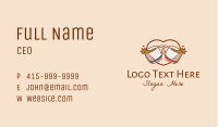 Love Cafe Drinks  Business Card Image Preview