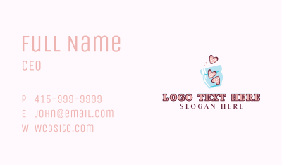 Jar Heart Cookies Business Card Image Preview