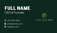 Tree Nature Leaf Business Card Preview