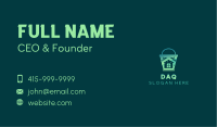 House Bucket Cleaning Business Card Image Preview