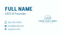 Ocean Water Wave Business Card Image Preview